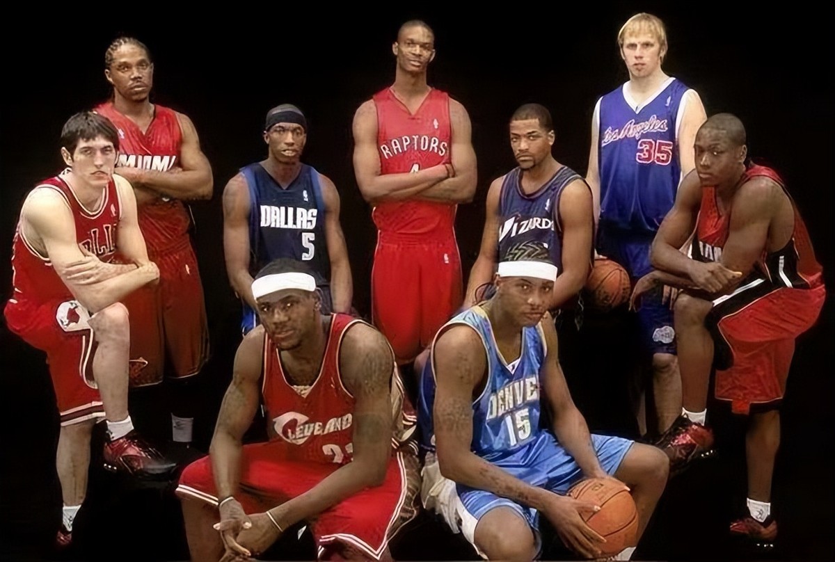 NBA史上最强5届选秀！09年排第4，03届才第3，第1不是84届